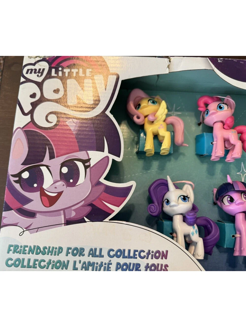 MY LITTLE PONY Mane 6 Set Of Toy Figures FRIENDSHIP FOR ALL 3